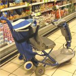 קלנועית מתקפלת למזוודה